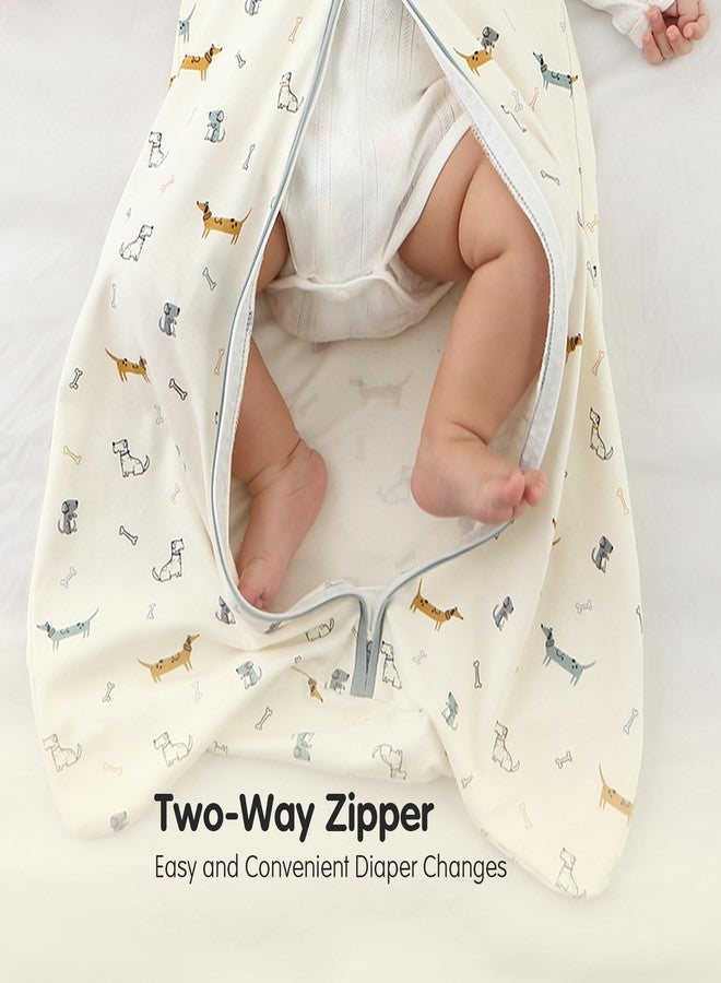 insular Baby Transitional Swaddle with 2-Way Zipper Newborn Sleep Sack Arms Up Infant Sleeping Bag Wearable Blanket, Dachshund Dog, 0-3 Month - Image 2