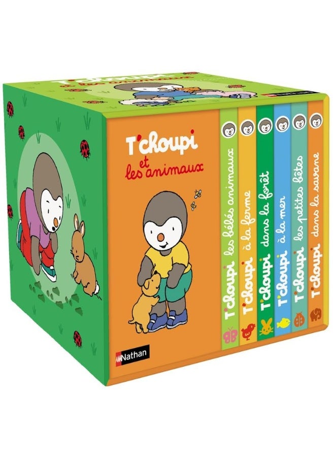 NATHAN Ma petite bibliothèque - T'choupi et les animaux  - Image 4