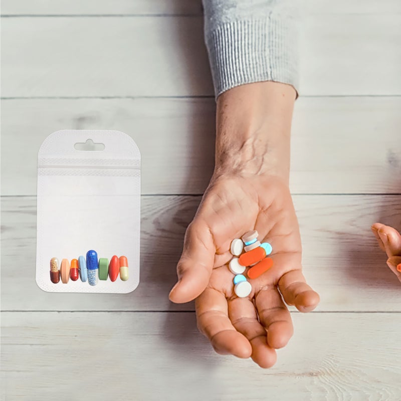 Portable storage pouches with multi-function design, perfect for small items organization - Image 3