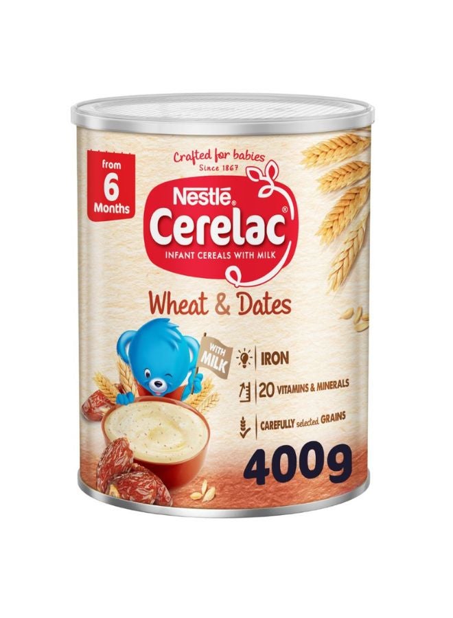 Infant Cereal With Iron Wheat And Dates