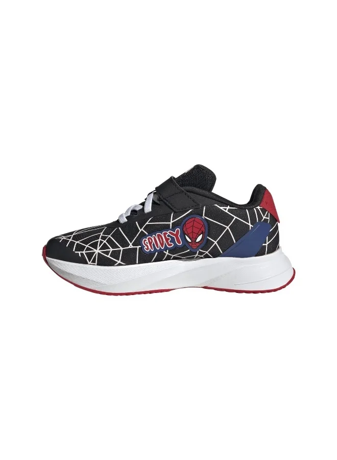 اديداس اوريجينالز adidas Duramo Spider-Man El K Black Running Shoes 10K