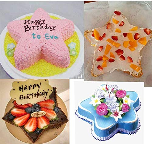 magpross Star Shape Aluminum Alloy Cake Baking Pans Bake Mold - Image 4