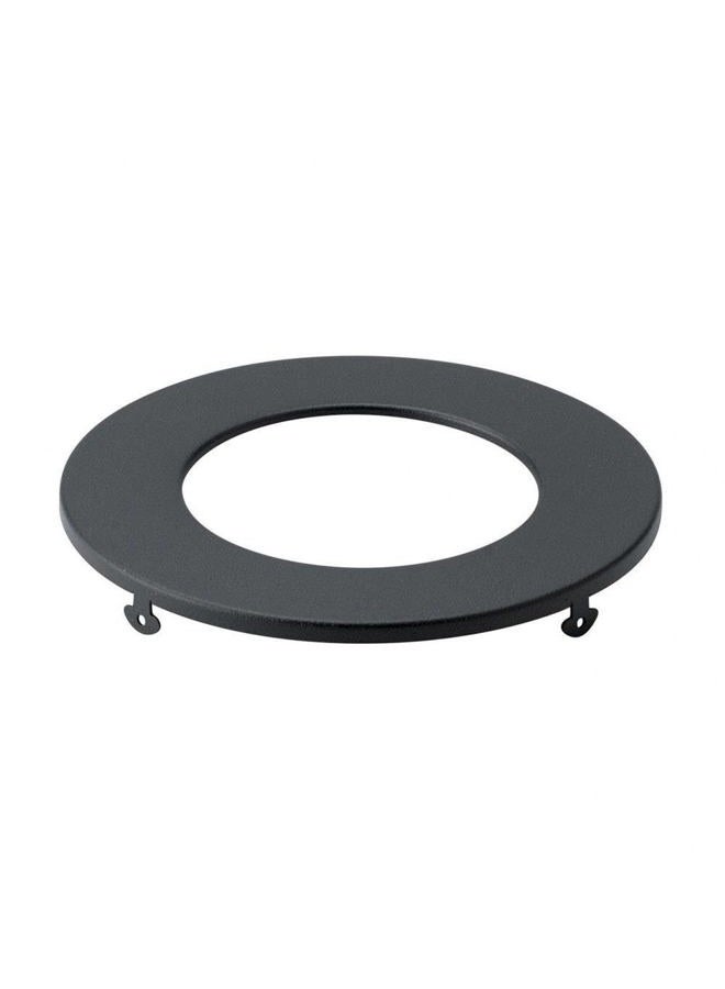 Kichler Direct-to-Ceiling Slim Decorative Trim 4 inch Round Textured Black - Image 1