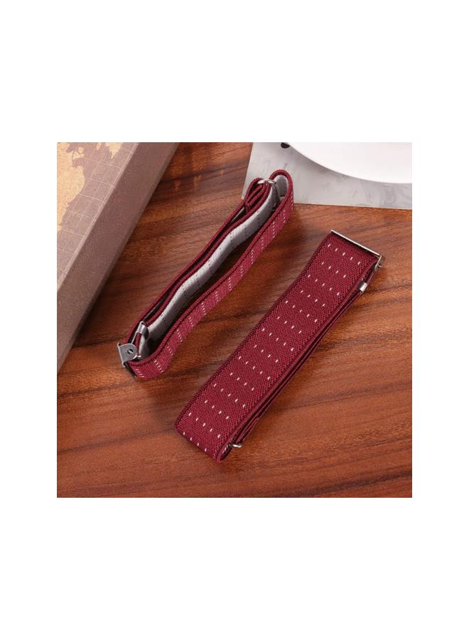 klarako 1 Pair Elastic Sleeve Garter Non Slip Adjustable Armbands Shirt Garters Sleeve Holders for Men Women 2.5cm (Black) - Image 5