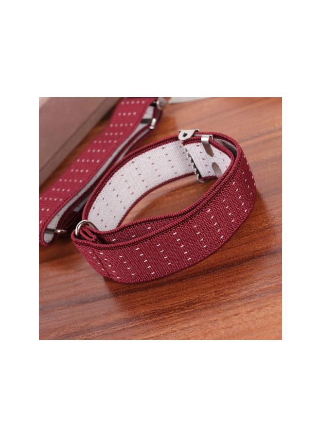 klarako 1 Pair Elastic Sleeve Garter Non Slip Adjustable Armbands Shirt Garters Sleeve Holders for Men Women 2.5cm (Black) - Image 3