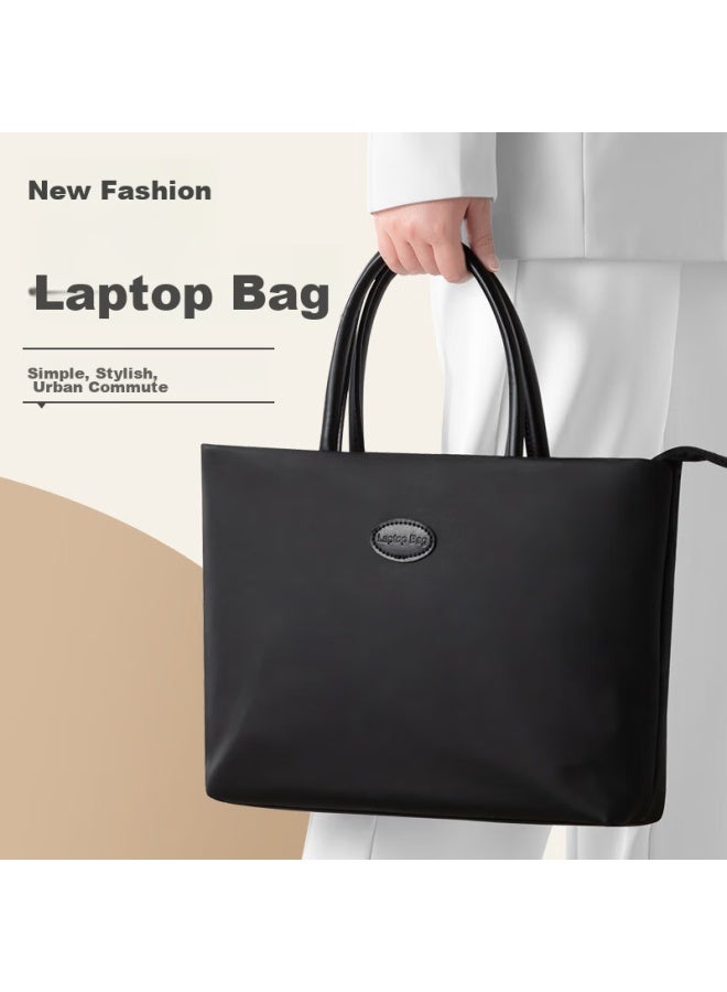 Womt Womo Laptop Bag For Women, Handheld Briefcase, 13.3/14 Inch Laptop Bag Compatible With Apple, Huawei, Xiaomi, Lenovo Xiaoxin, Thinkpad, Asus, Dell, Hp, Microsoft - Image 4