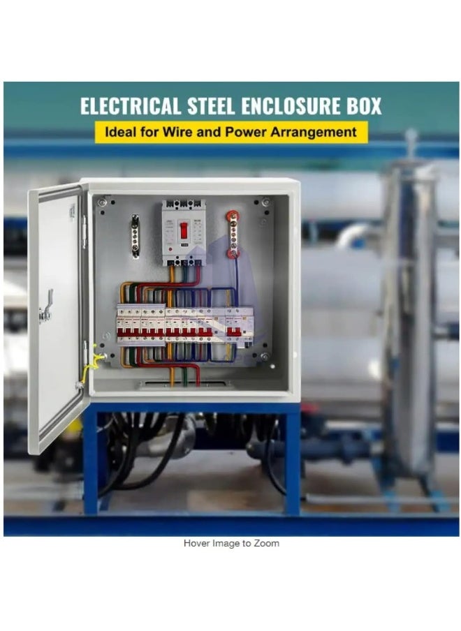 Royal Apex Wall-Mounted Metal Enclosure Waterproof Ip65 Outdoor/Indoor Dustproof Panel Box 200X200X150  - Image 5
