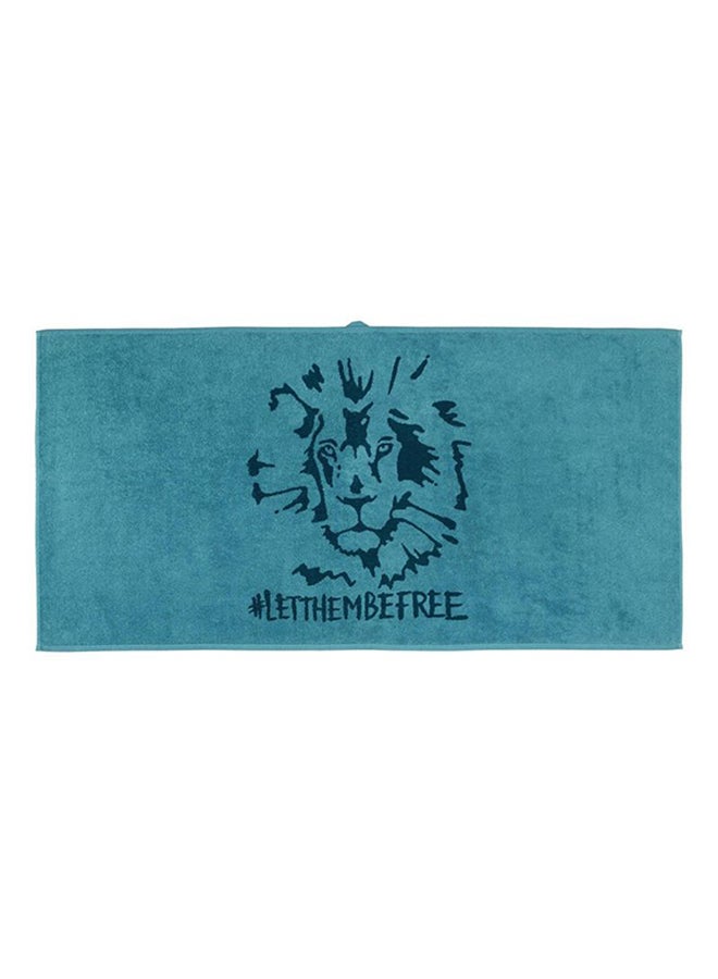 أورسكوج منشفة استحمام بطبعة وجه أسد - Image 1