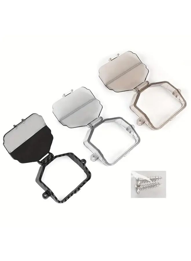 غطاء مفتاح هوندا ADV160 6299.21 بوصة باللون الأسود، واقي زر العداد - Image 4