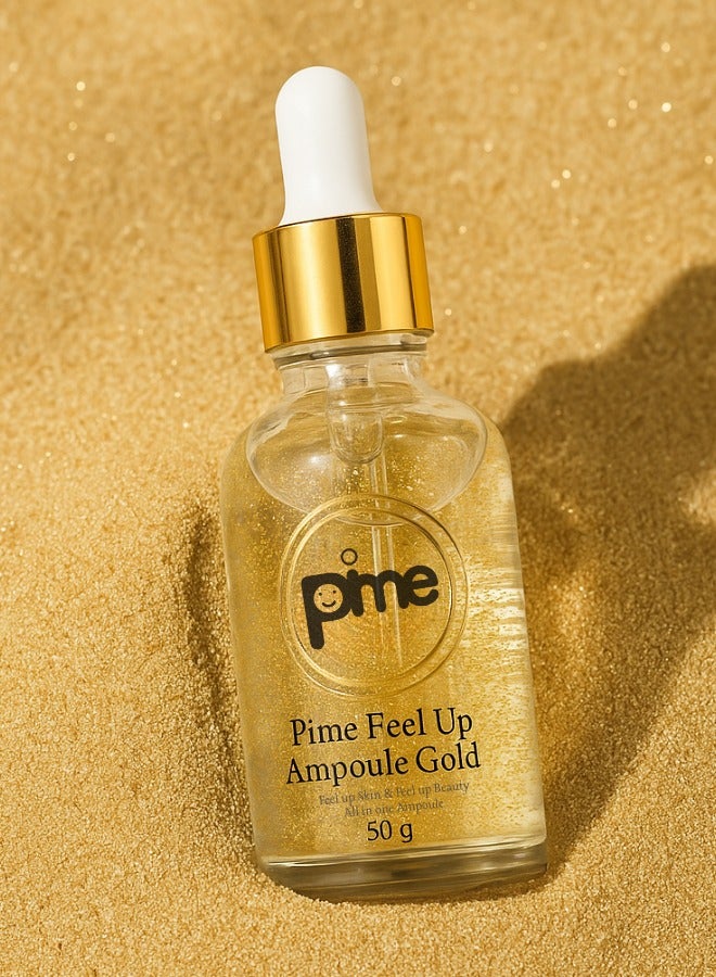 pime Niacinamide & Peptide Face Serum 50g x2 with 24K Gold – Korean Anti-Aging Essence for Acne-Prone Skin, Dark Spots, Firming & Brightening - Image 2