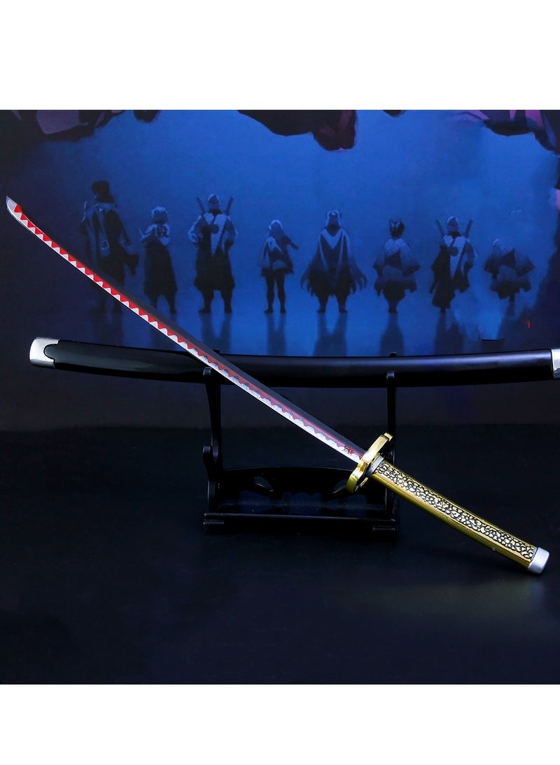 26cm Anime Demon Slayer Nichirin Sword Model Toy with Scabbard Costumes Accessories - Image 2