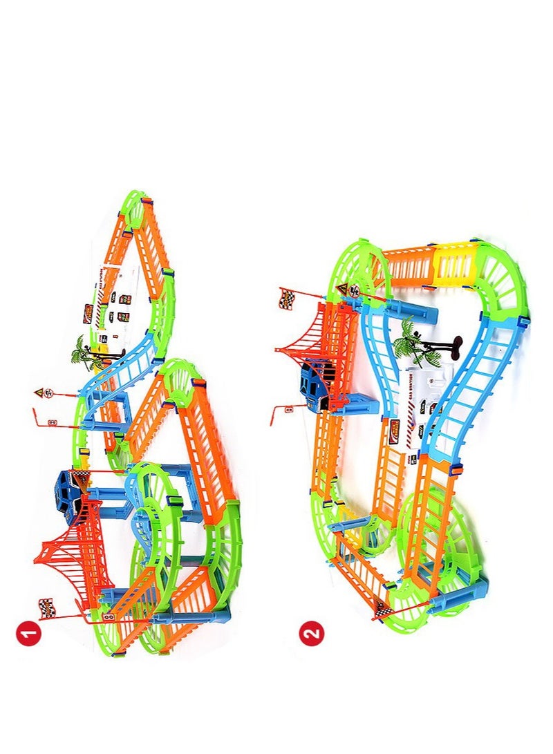 Electric Train Track Playset for 3 4 5 Years Old Kids, Boys and Girls  - Image 3