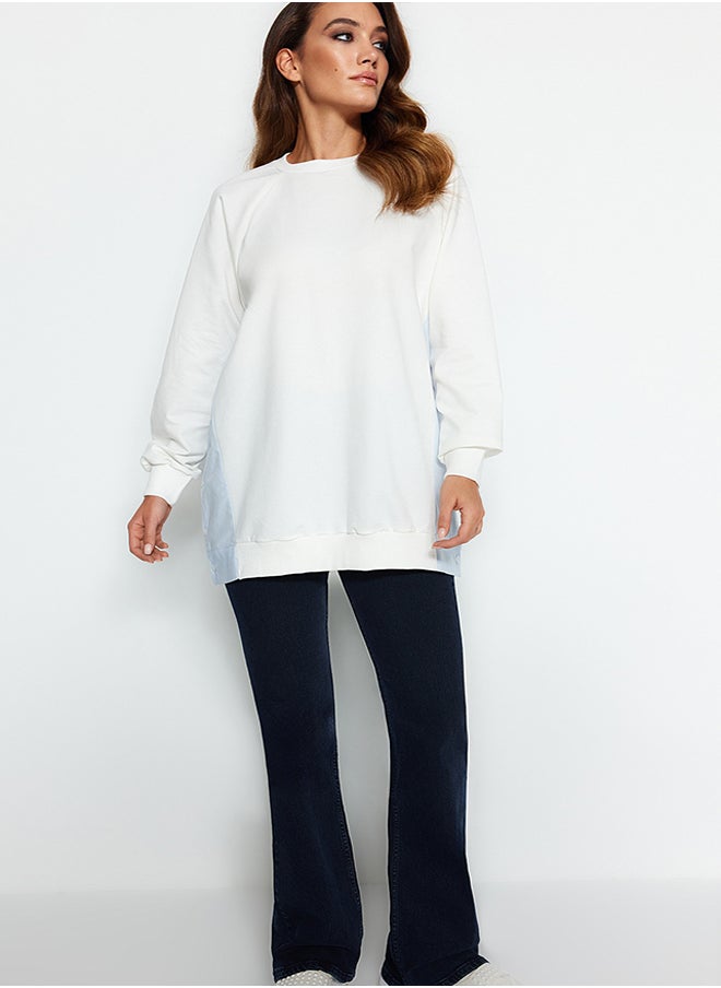 Ecru Woven Piece Oversized Knitted Tunic TCTSS23UK00092 - pzsku/ZCAC326535BFFAA67CEB1Z/45/_/1730940007/1972ccbb-8b4f-4840-8fa2-42f330dec20f