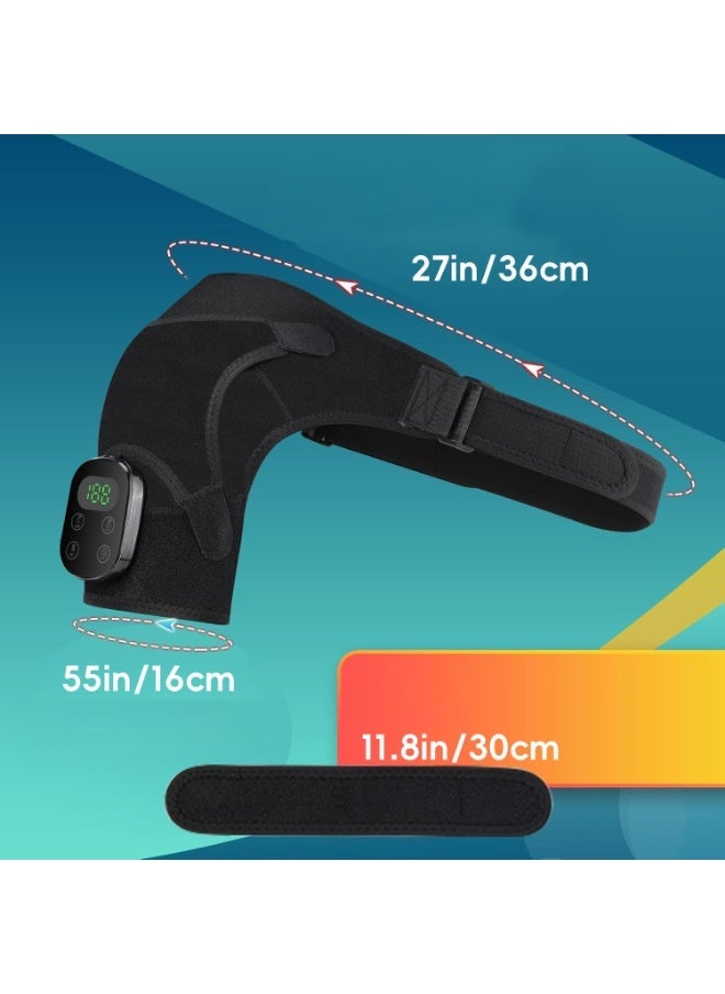 general Electric heating shoulder pads, heating shoulder pads, vibration massage, red light physiotherapy, shoulder pads, shoulder straps - Image 5