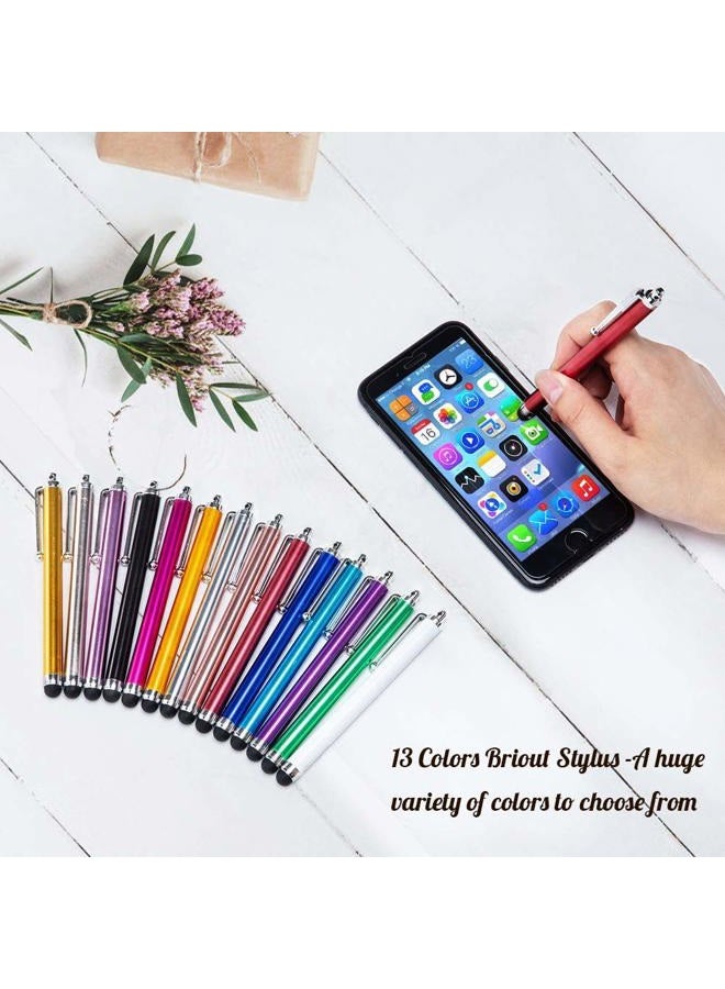 Briout Stylus Pens for Touch Screens, 36 Pack Capacitive Touch Screen Stylus for iPad, iPhone, Tablets, Samsung, Kindle Touch All Universal Touch Screen Devices (12 Multicolor) - Image 4