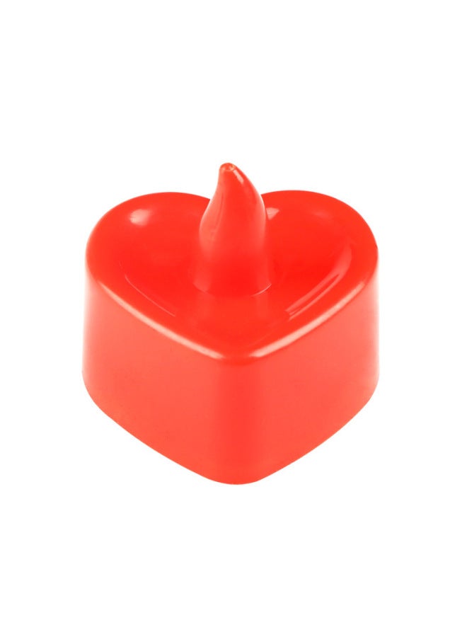 RUIXUE Led Electronic Small Candle Love Shape Creative Romantic Popular Scene Layout Simulation Birthday Luminous Candle Lamp - Image 2