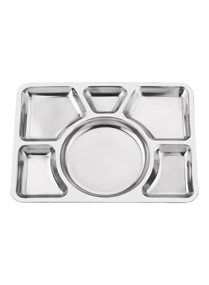 سرفيس طعام ستانلس ستيل، 6عين - Image 2