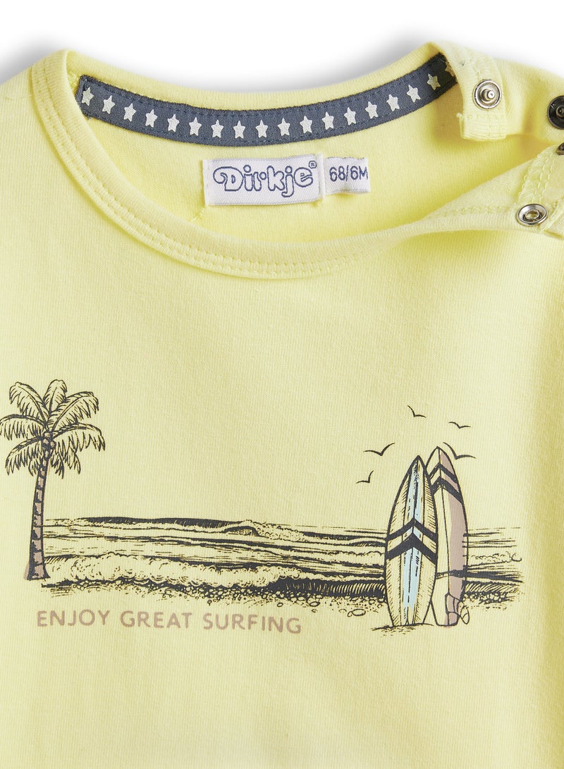 Dirkje Boys Set - Short sleeve Graphic T-Shirt & Matching shorts - Image 5