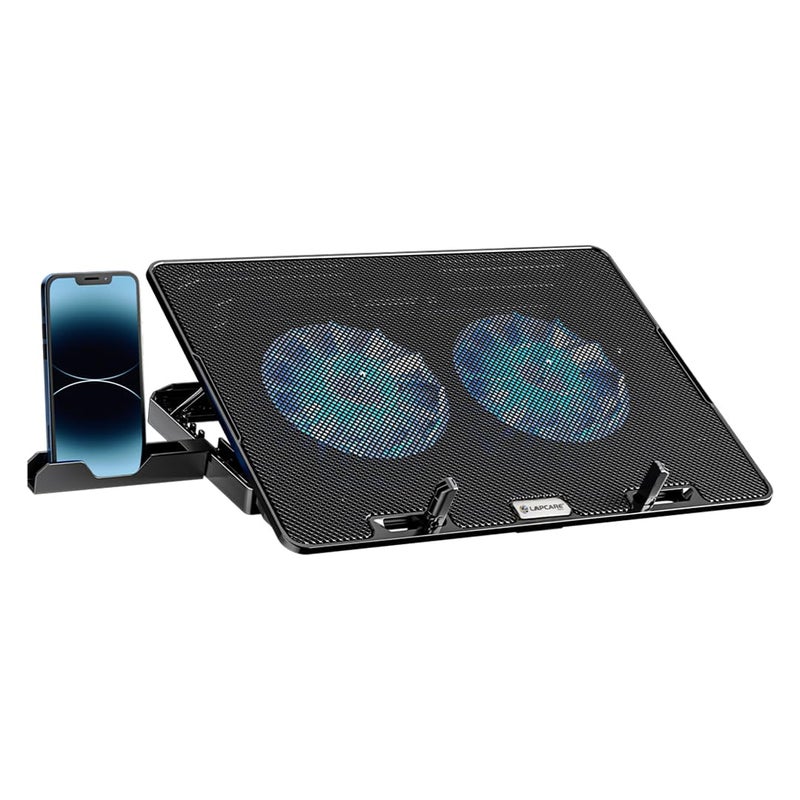 Lapcare DCX-A101 ChillMate Laptop Cooler (Black) - Image 1