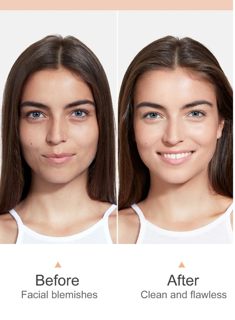 Huitich Matte Liquid Concealer Foundation Flawless Coverage & Invisible Pores - Image 4
