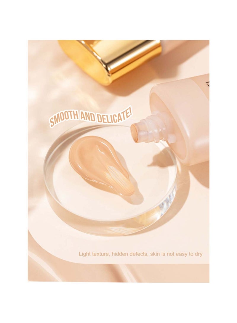Huitich Matte Liquid Concealer Foundation Flawless Coverage & Invisible Pores - Image 5