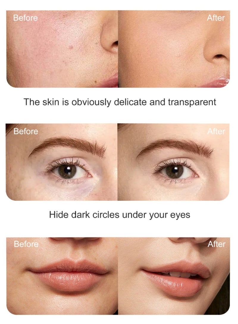 Huitich Matte Liquid Concealer Foundation Flawless Coverage & Invisible Pores - Image 2