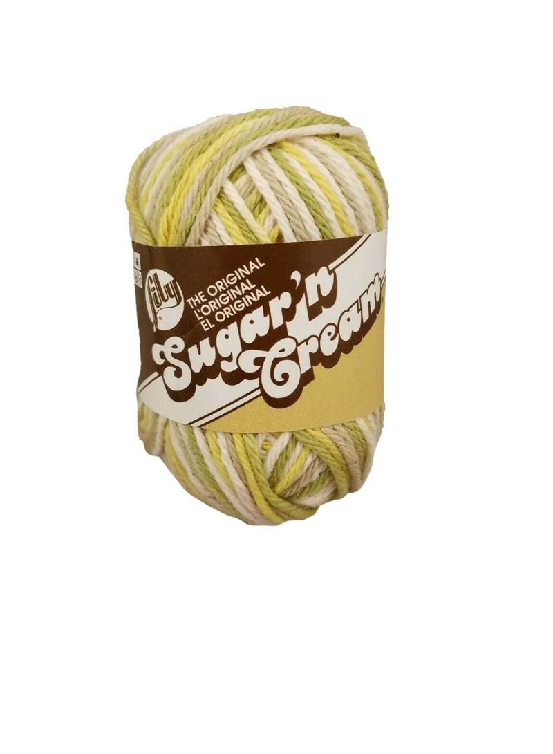 Lily Sugar'n Cream Yarn - Ombres Guacamole - Image 2
