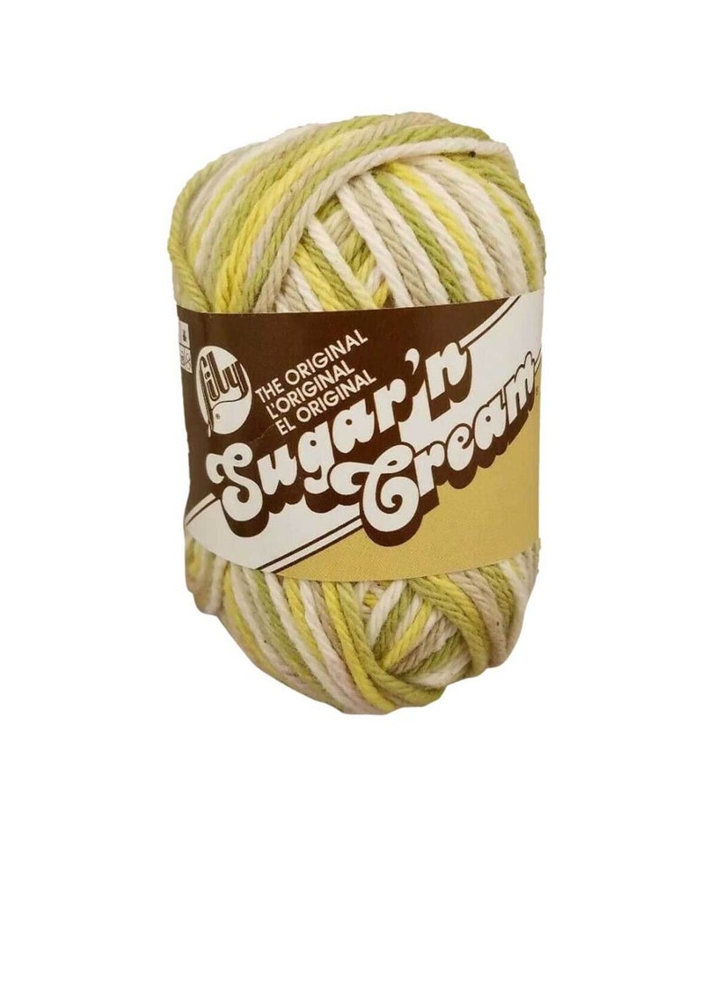 Lily Sugar'n Cream Yarn - Ombres Guacamole - Image 3