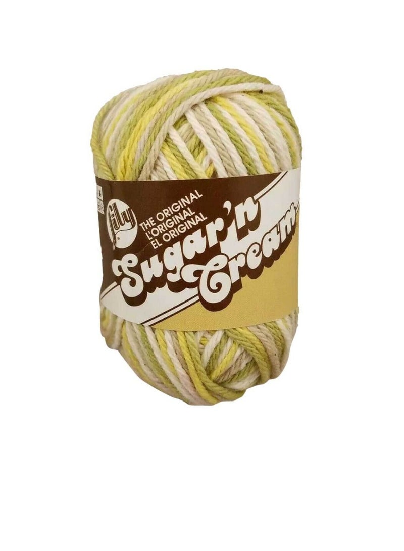 Lily Sugar'n Cream Yarn - Ombres Guacamole - Image 1