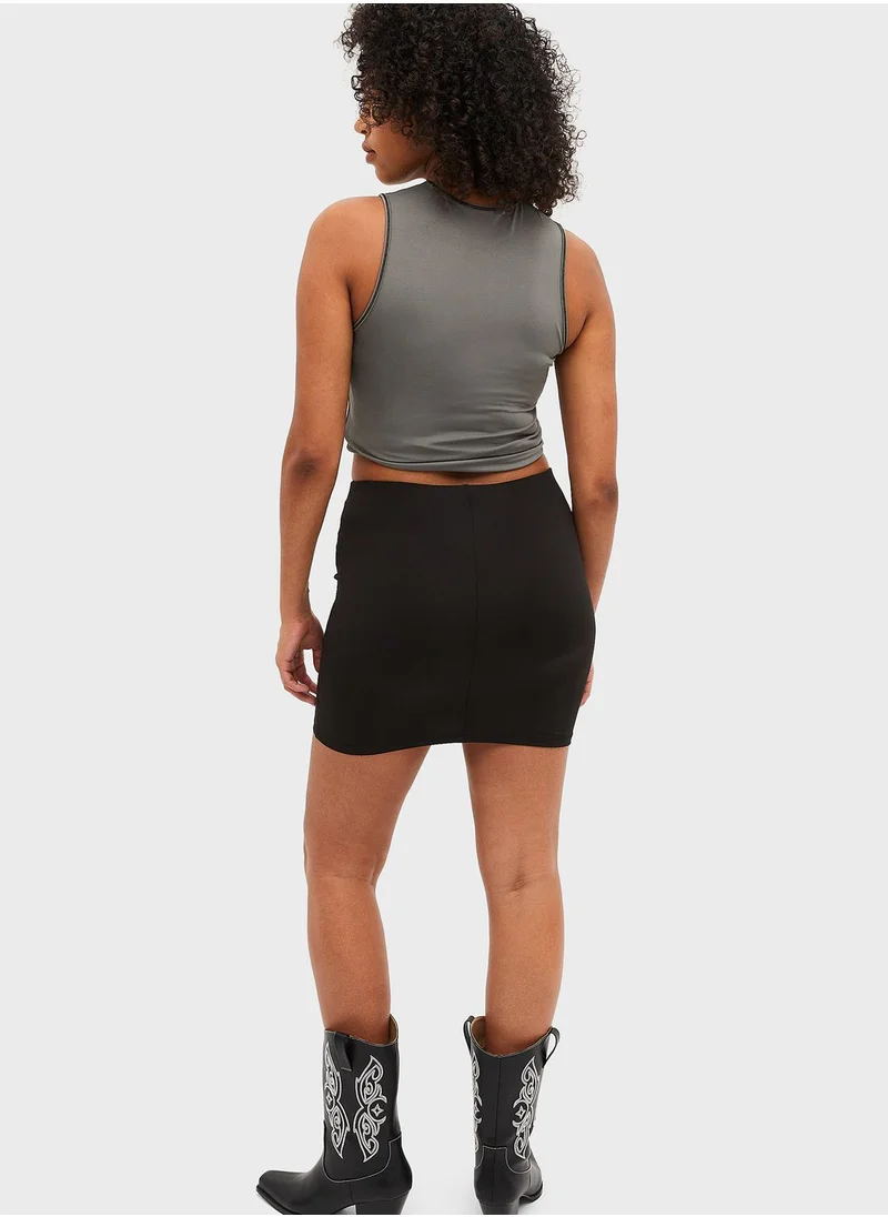 MONKI High Waist Skirt