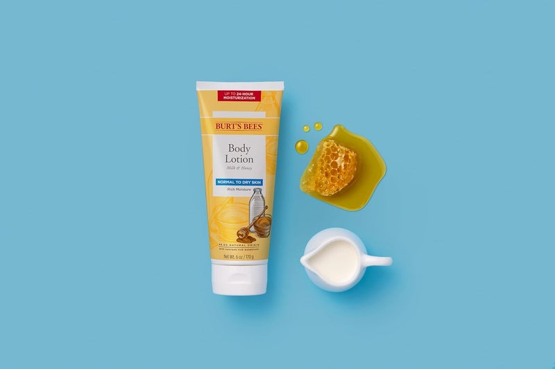 Burt's Bees Milk & Honey Body Lotion - 3-Pack for Normal to Dry Skin, 6 oz Each - Image 5