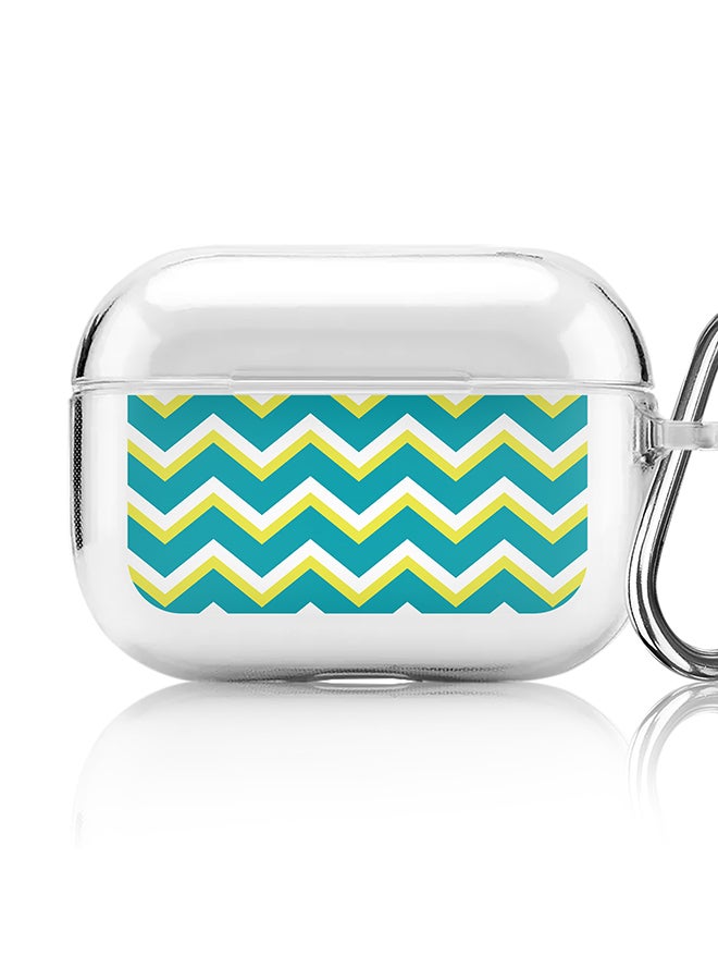 Stylizedd Classic Clear printed Case for Apple AirPods Pro 2nd Generation Thin Transparent Cover [Designed for Apple AirPods Pro 2nd Generation] - Chevy Lime - Image 1