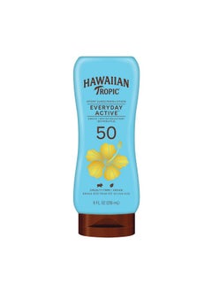Hawaiian Tropic Everyday Active Lotion Sunscreen Spf 50 8Oz ; Sunblock Broad Spectrum & Oxybenzone Free Sunscreen Water Resistant  - Image 2