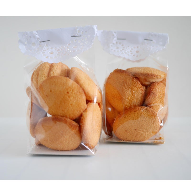 Morepack Gusseted Cellophane Bags,Flat Bottom Cellophane Smore Bags with Paper Insert 50Pcs 3x2x8 Inches (Mini Size) - Image 5