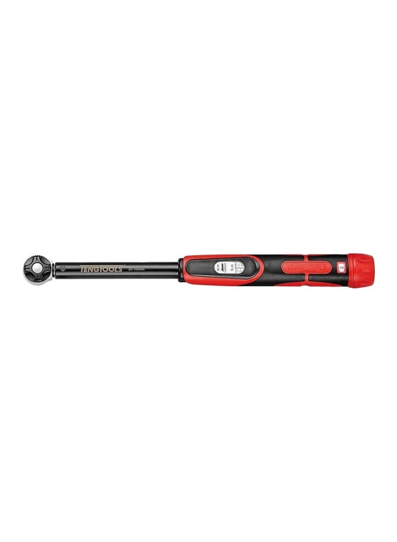 3/8" Torque Wrench 20–100Nm, ±4% Accuracy, Click Type with Case – 3892P100 by TengTools
