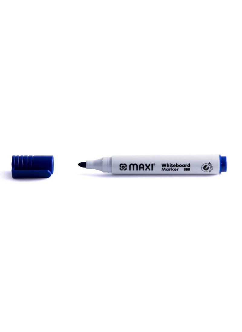 Maxi 4-Piece Dy Erase White Board Markers Round Tip Multicolour  - Image 3