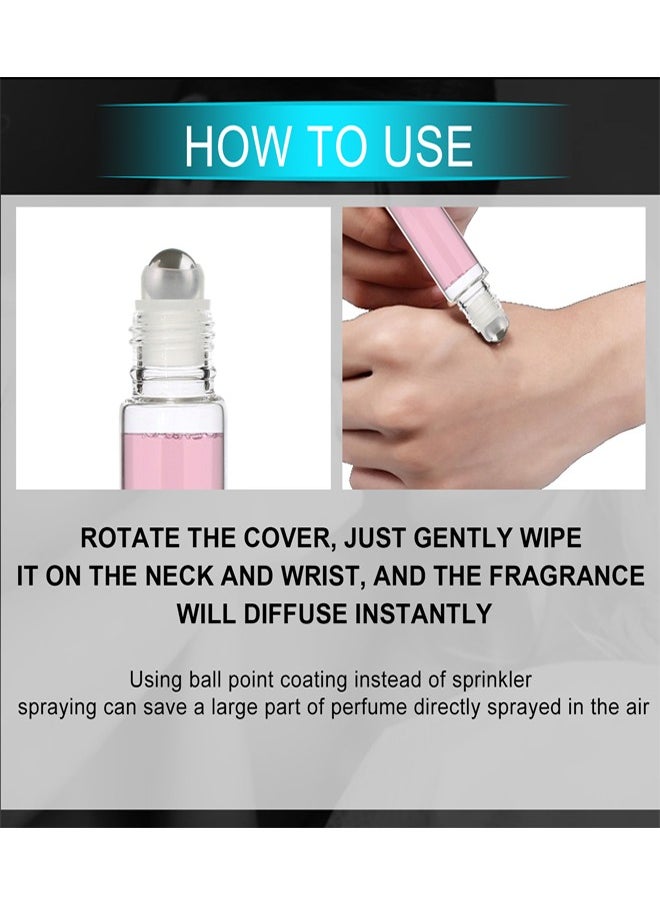 NORTH MOON Roll-On Perfume For Women, The Ball Design Can Save Perfume Sprayed Directly In The Air, Perfume With Warm Touch, Leaving Unforgettable and Lasting Memories, Small In Size and Good For Carrying Around  - Image 3