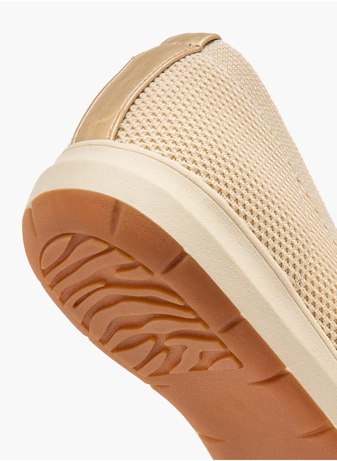 Le Confort Women Mesh Slip-On Loafers with Cutout Detail  - Image 5