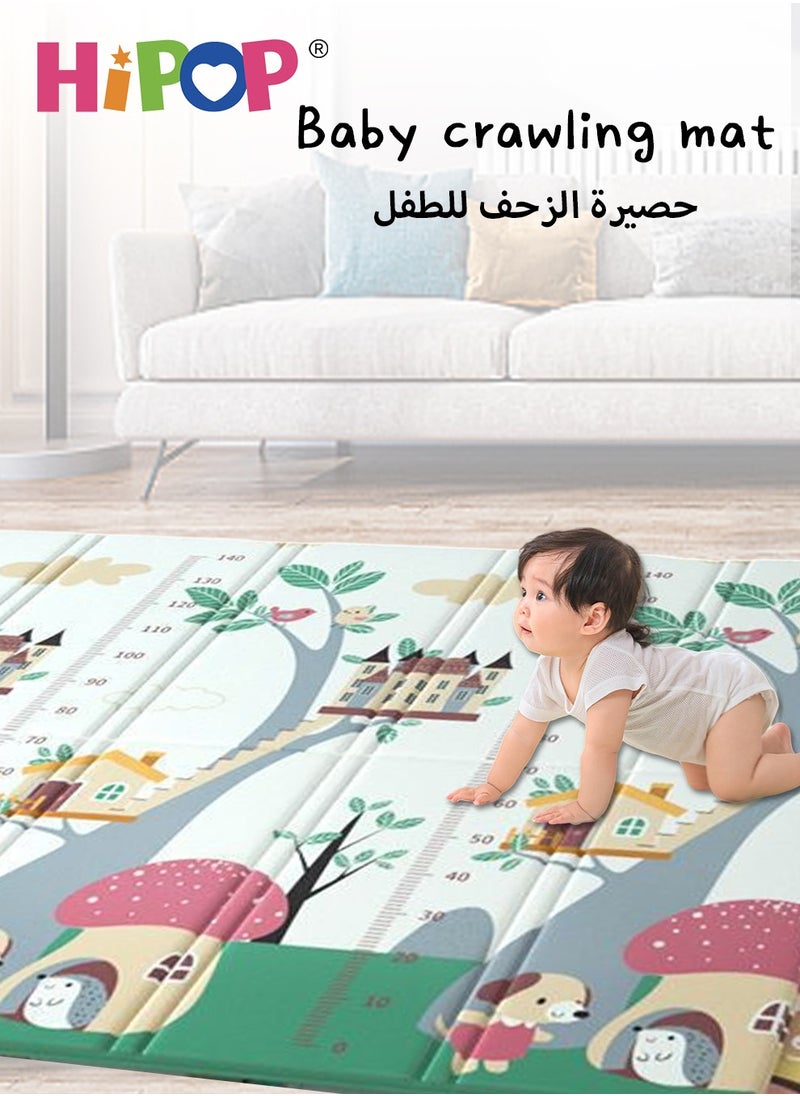 HIPOP XPE Baby Play Mat,BPA Free,Foldable Playmat Portable Extra Thick Foam Crawling Playmats for Kids 180*200cm*1cm  - Image 2