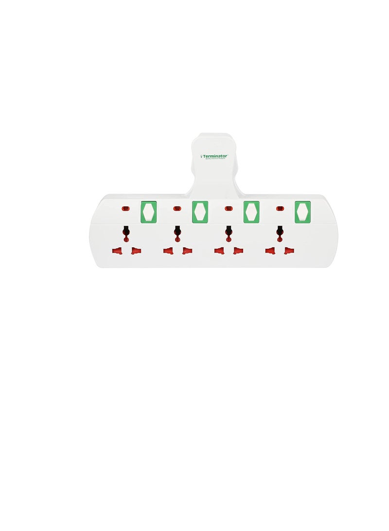 Terminator 4 Way Universal T-Socket Multi Adaptor  - Image 2