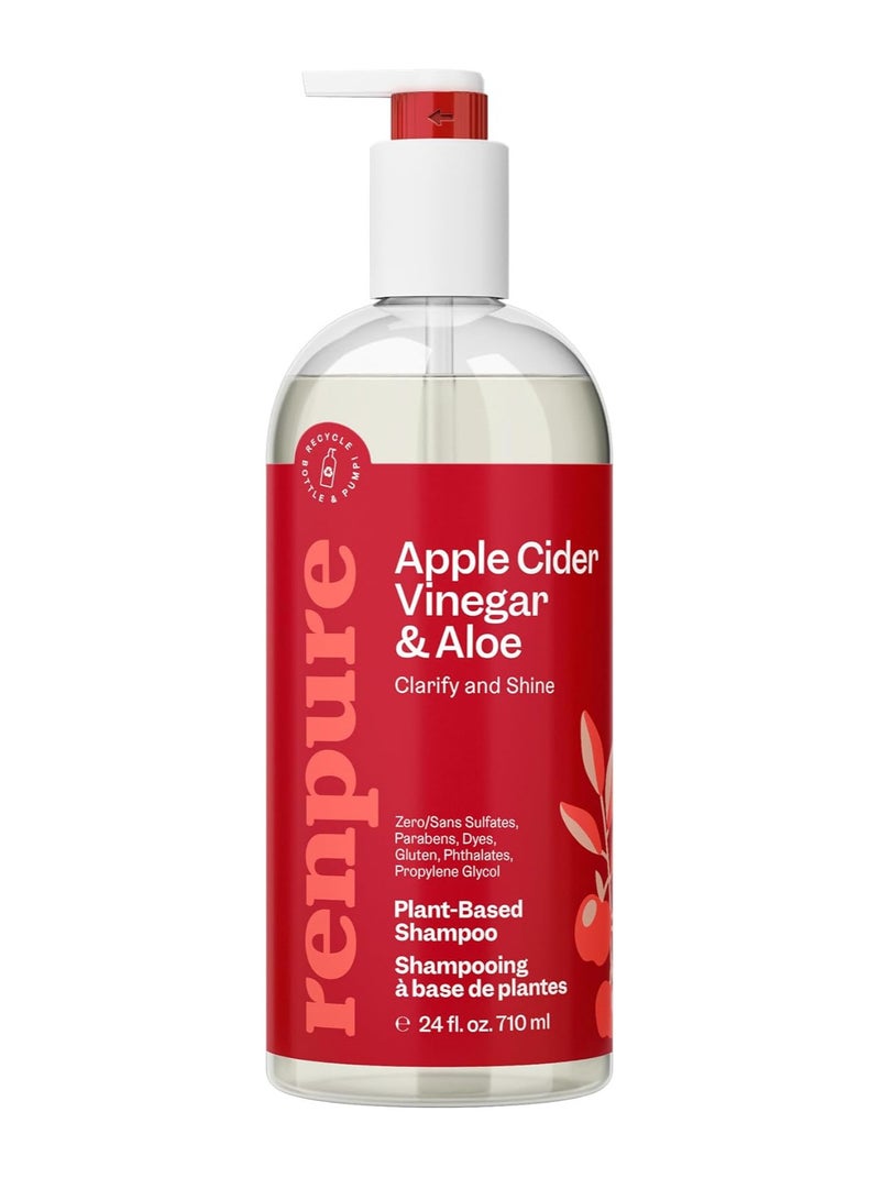 Renpure Apple Cider Vinegar & Aloe Shampoo  24 Fl Oz - Image 1