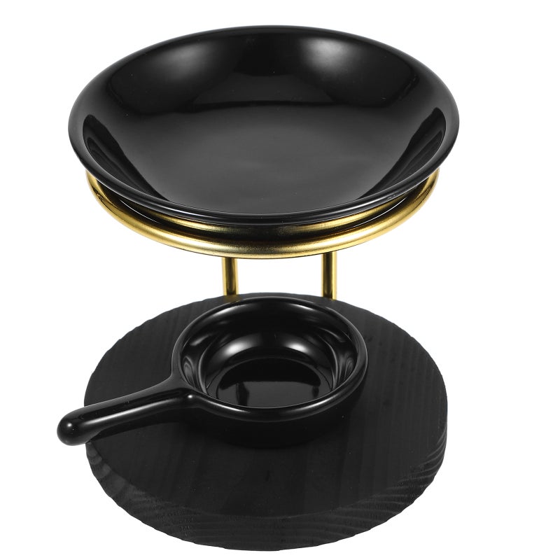 Ceramic Tealight Candle Holder Incense Stand Desktop Decor - Image 1