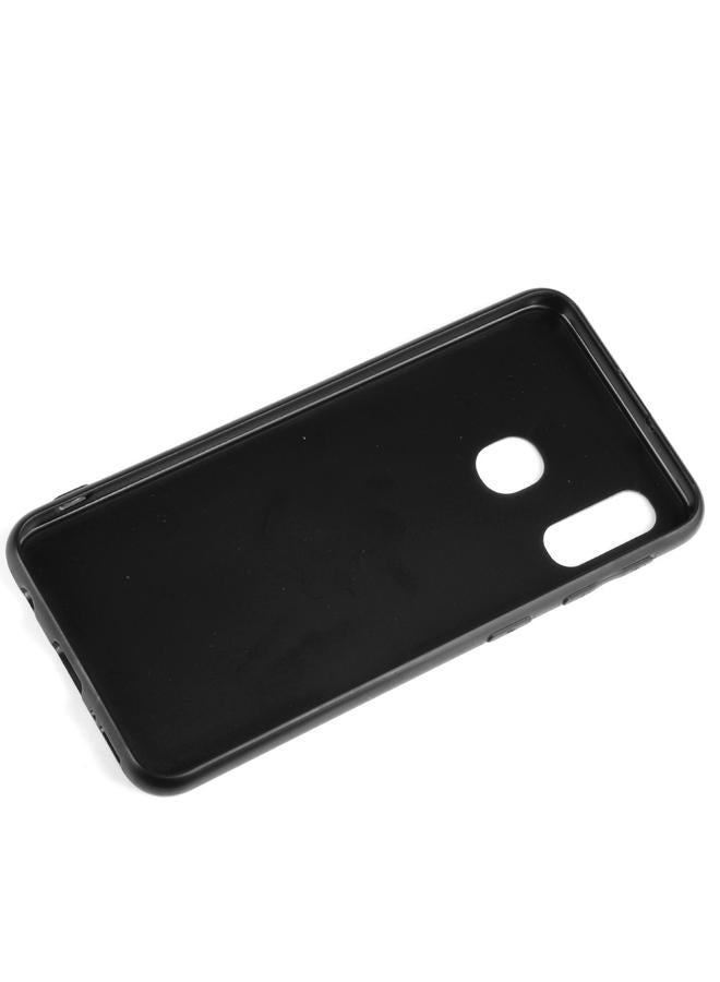 S-TOP Case For Galaxy A20e Shockproof Sewing Cow Pattern Skin PC + PU + TPU Case - Image 5