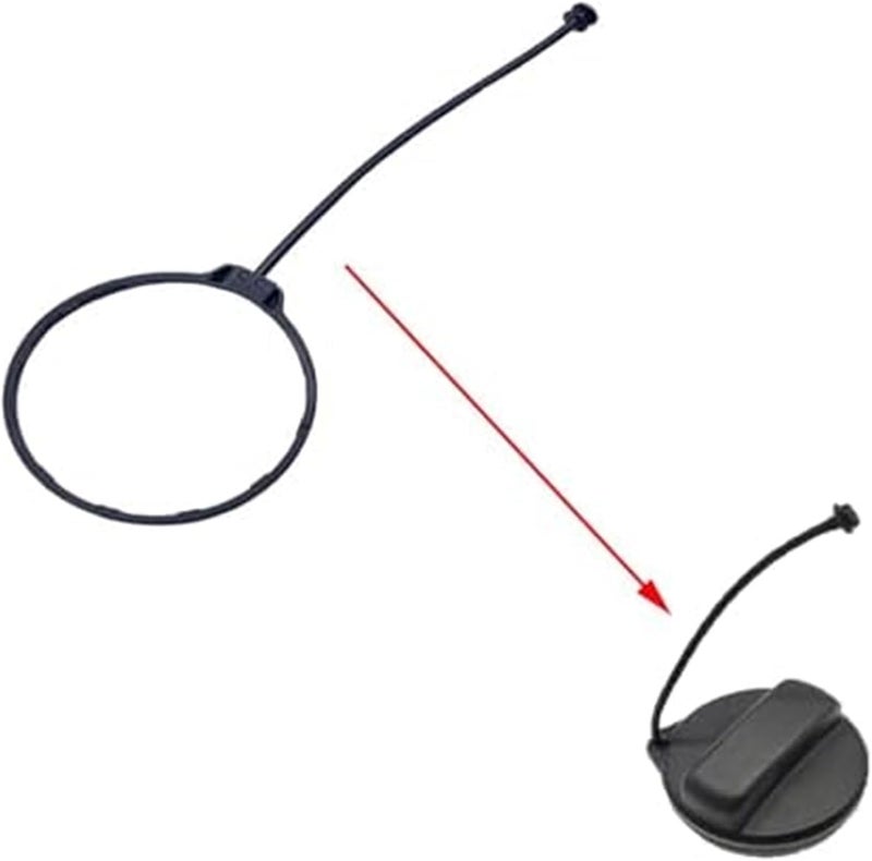 DEMULAX Fuel Tank Cap Tether for Various Honda Models - Image 4