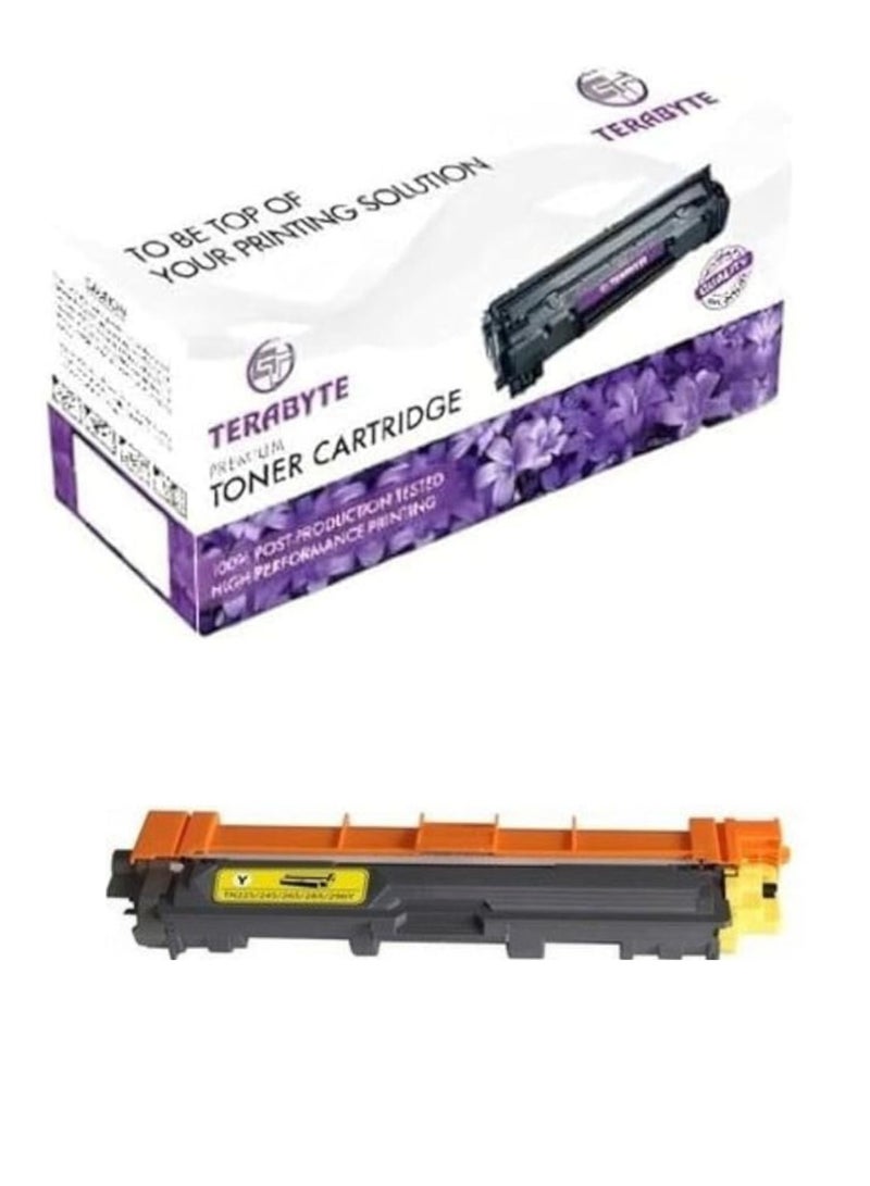 Terabyte TN241 / TN261 Compatible Brother DCP 9020CDW Toner Brother DCP 9015CDW Toner 3140CW Brother 3150CDW Toner MFC-9140CDN MFC-9330CDW MFC-9340CDW HL-3170CDW Yellow - Image 1