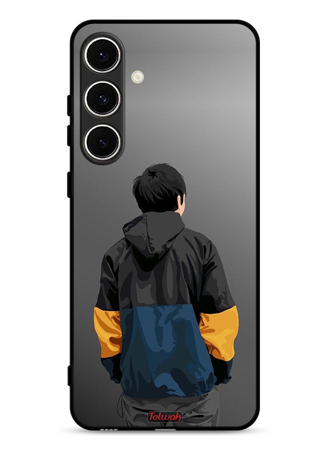 Tolwak Samsung Galaxy A56 5G Protective Case Cover Boy Portrait Art - Image 1