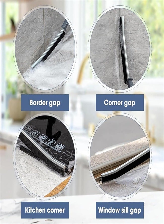 Generic Hard Bristle Crevice Cleaning Brush, Small Cleaning Brushes, Grout Cleaner Brush, Toilet Brush, Scrub Brush for Shower Tile, Skinny Gap Cleaning Tools for Household Use, Bathroom, Kitchen  - Image 5