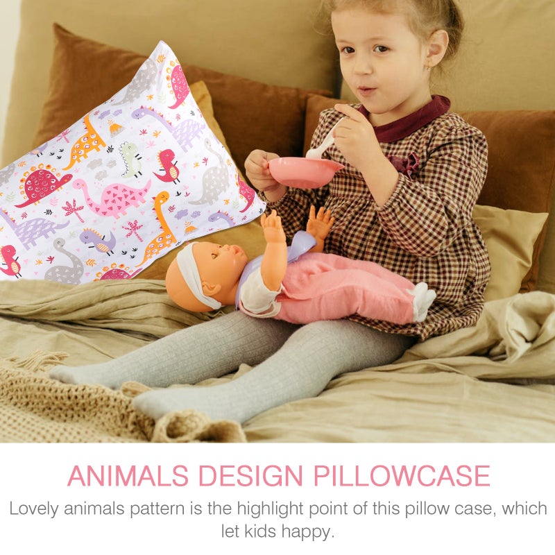1 Pc Pillow Cover Animals Design Pillow Case Kids Cotton Sleeping Pillow Cover - Image 5