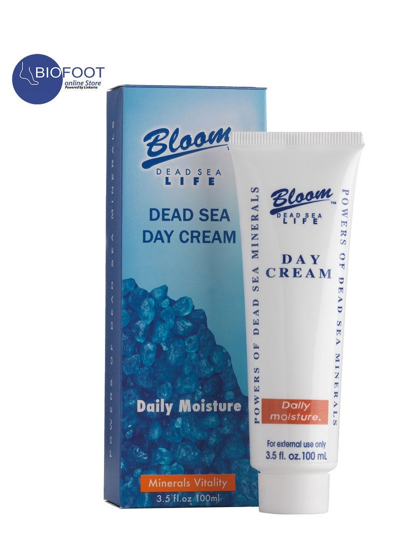 Bloom Dead Sea Day Cream Daily Moisture 100ml - Image 1
