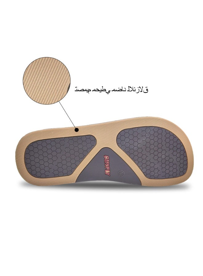 Men Fashion Slip On Slippers Embroidery Splicing Footwear - Image 4